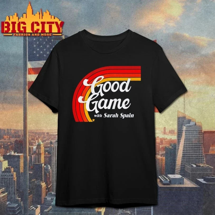 Sarah Spain Good Game Logo t-shirt