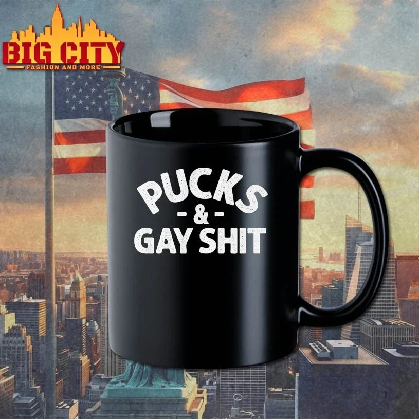Sarah Spain Pucks &amp; Gay Shit t-shirt