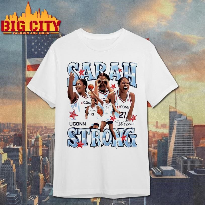 Sarah Strong UConn Huskies Stars vintage Shirt