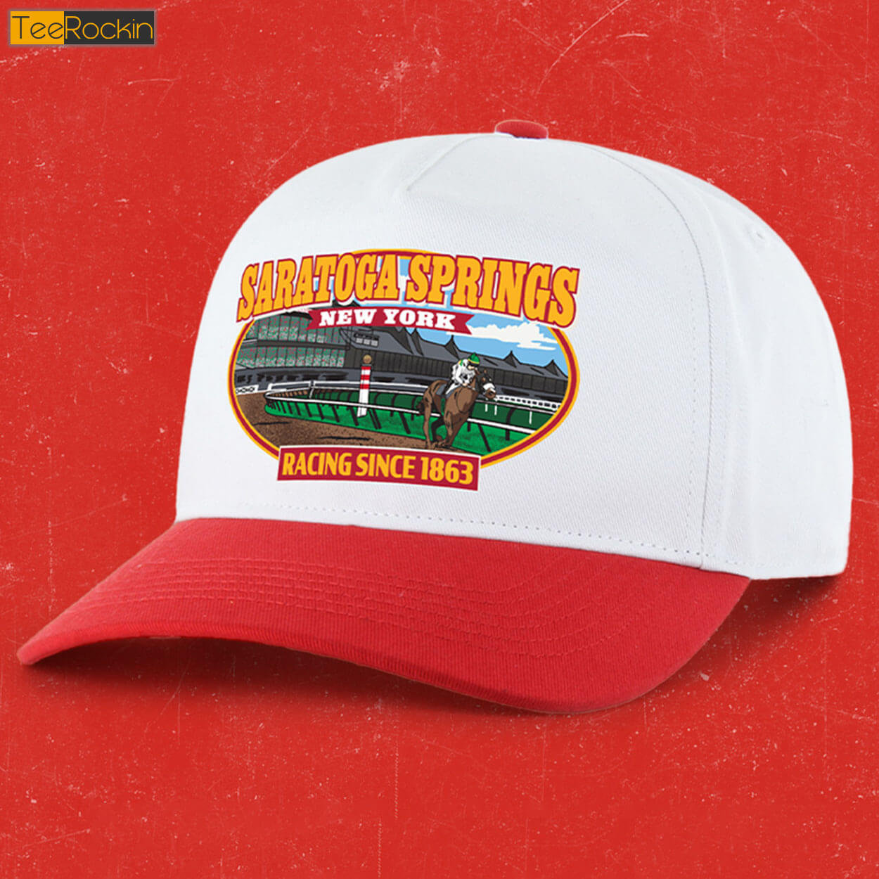 Saratoga Springs New York Racing Since 1863 Hat