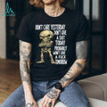 Sarcastic Skeleton Mood Funny Attitude Quote Shirt