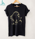 Sasquatch Bigfoot Blowing Dandelion Nature Aesthetic Graphic T Shirt