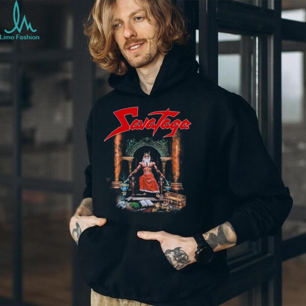 Savatage Hall of the Mountain King Album Cover T Shirt