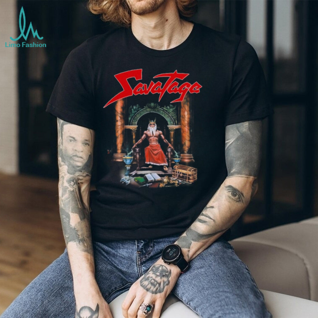Savatage Hall of the Mountain King Album Cover T Shirt