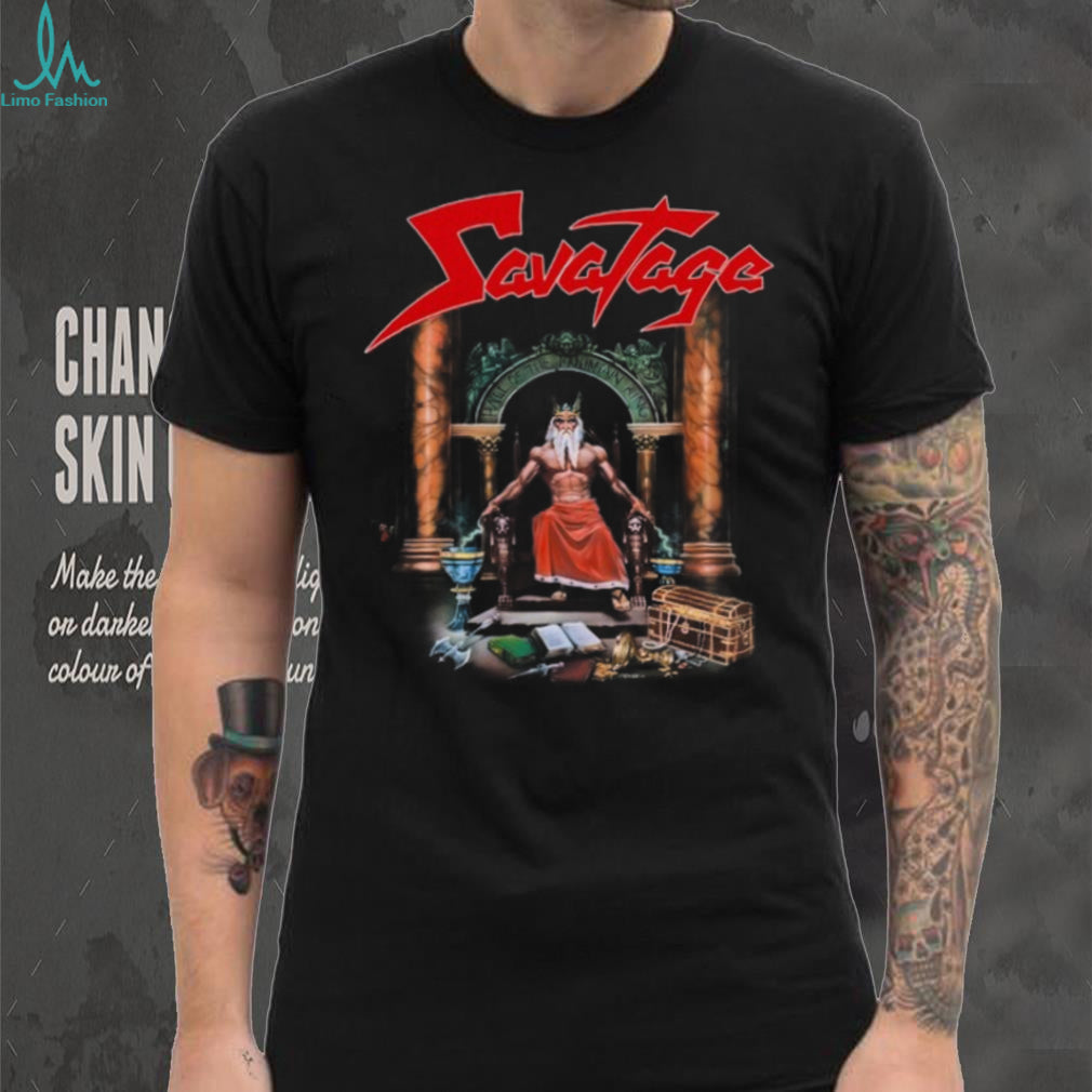 Savatage Hall of the Mountain King Album Cover T Shirt