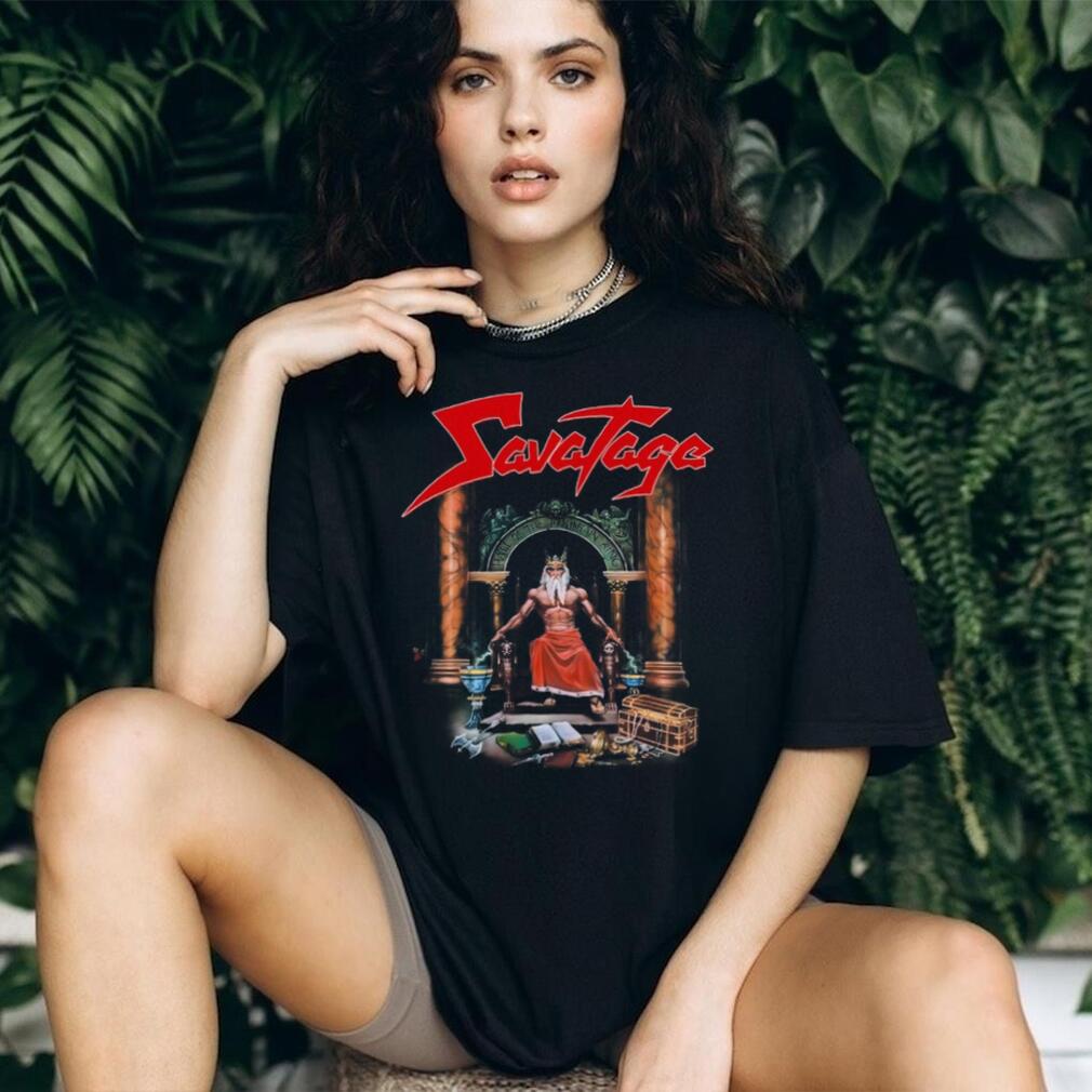 Savatage Hall of the Mountain King Album Cover T Shirt