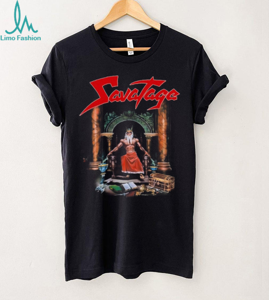 Savatage Hall of the Mountain King Album Cover T Shirt
