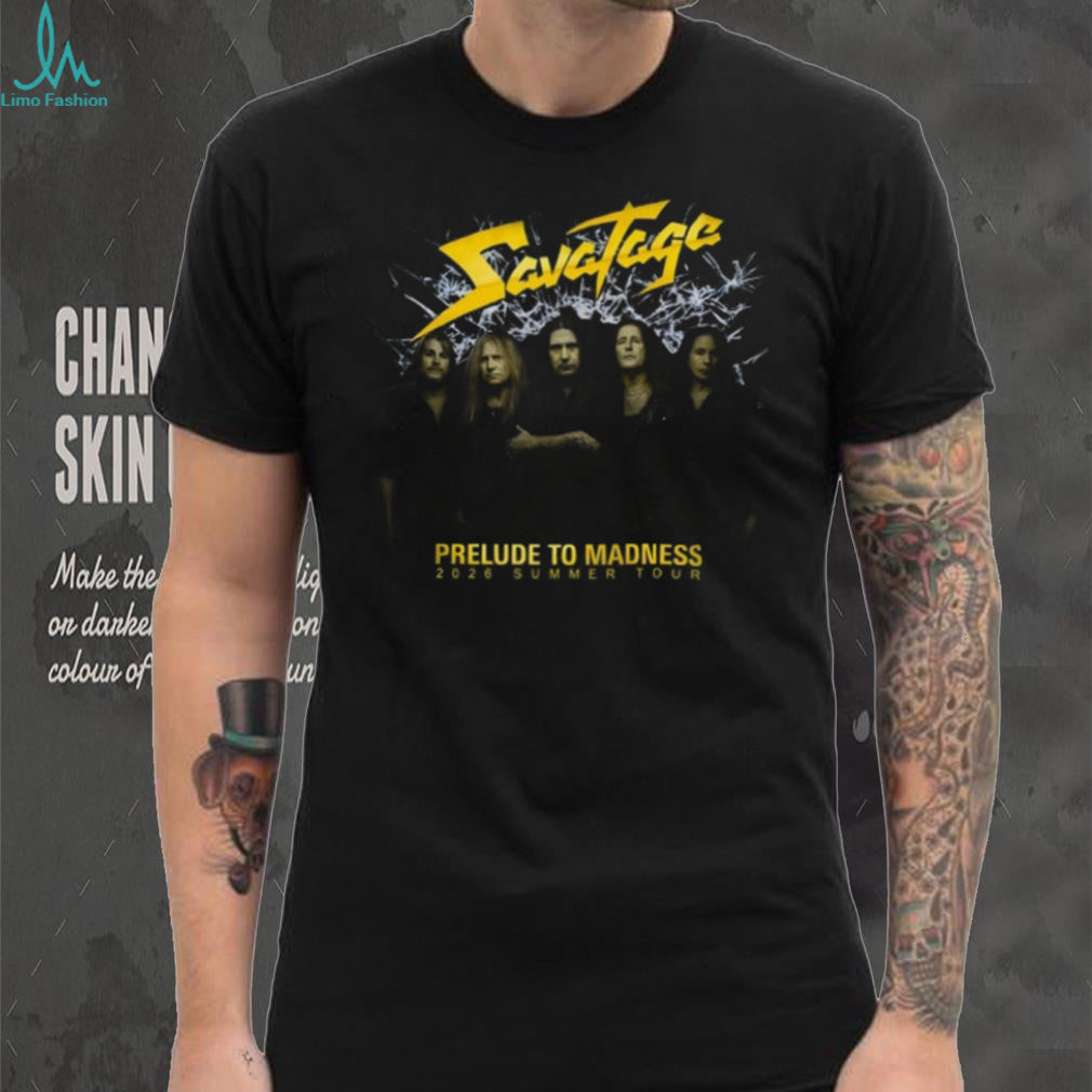 Savatage Prelude To Madness 2026 Summer Tour Photo T Shirt