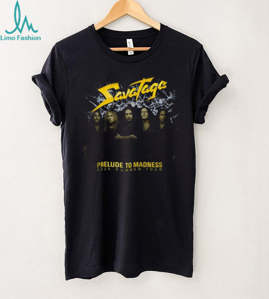 Savatage Prelude To Madness 2026 Summer Tour Photo T Shirt