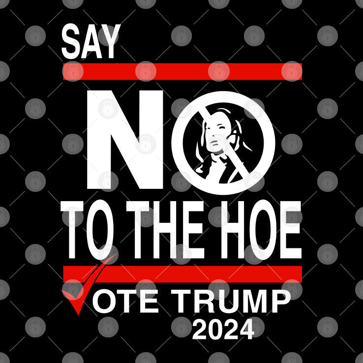 Say No Kamala The Hoe Vote Trump 2024 T Shirt