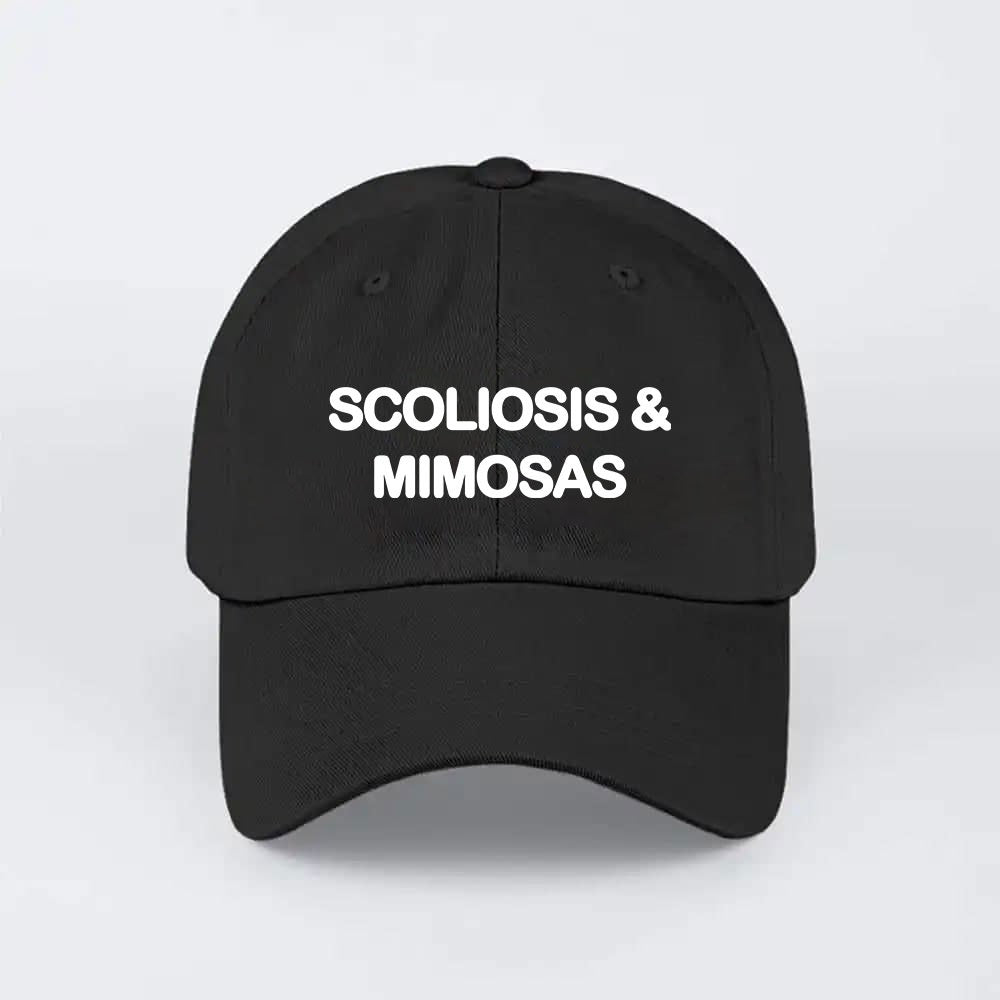 Scoliosis & Mimosas Hat
