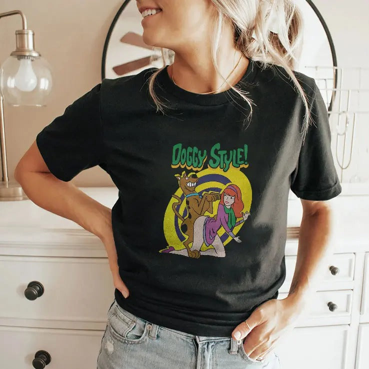 Scooby-Doo Doggystyle Parody T Shirt