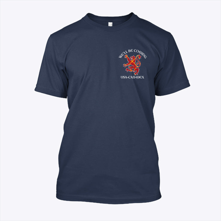 Scotland We’ll Be Coming On Tour World Cup 2026 T Shirt
