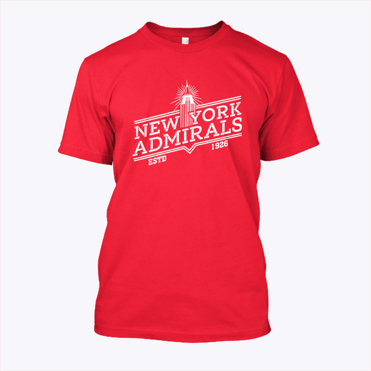 Scott Hunter 21 New York Admirals Estd 1926 Shirt