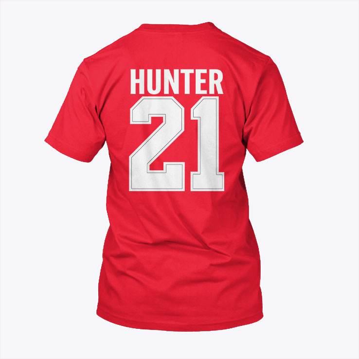 Scott Hunter 21 New York Admirals Estd 1926 Shirt