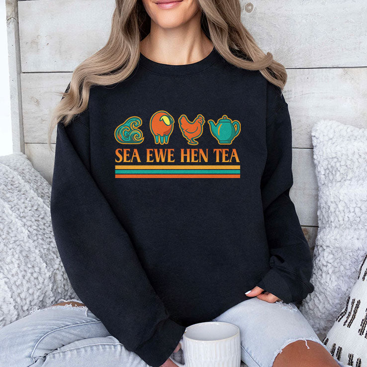 Sea Ewe Hen Tea T Shirt