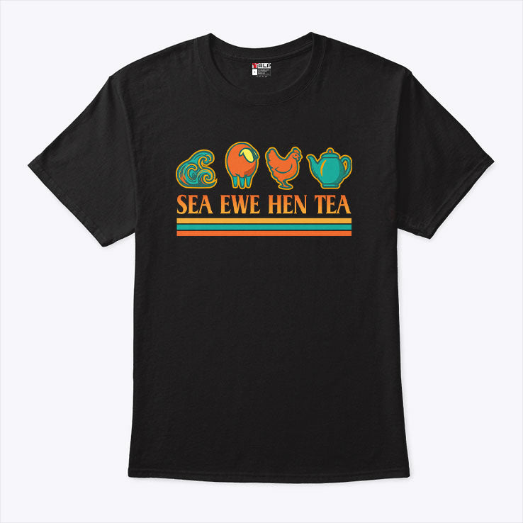 Sea Ewe Hen Tea T Shirt