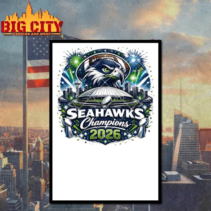 Seahawks’ 2026 Championship Symbol Shirt