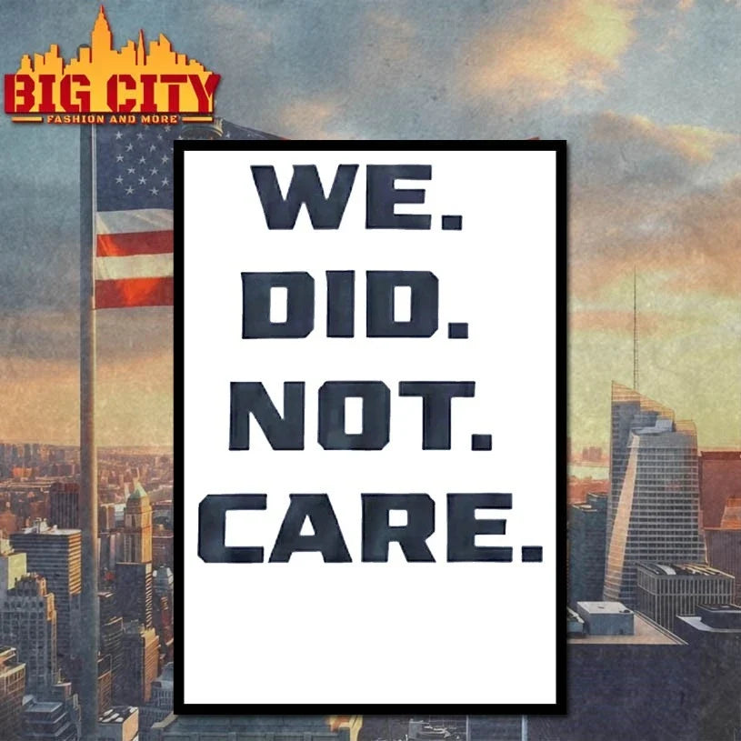 Seahawks Kenneth Walker III We Did Not Care t-shirt