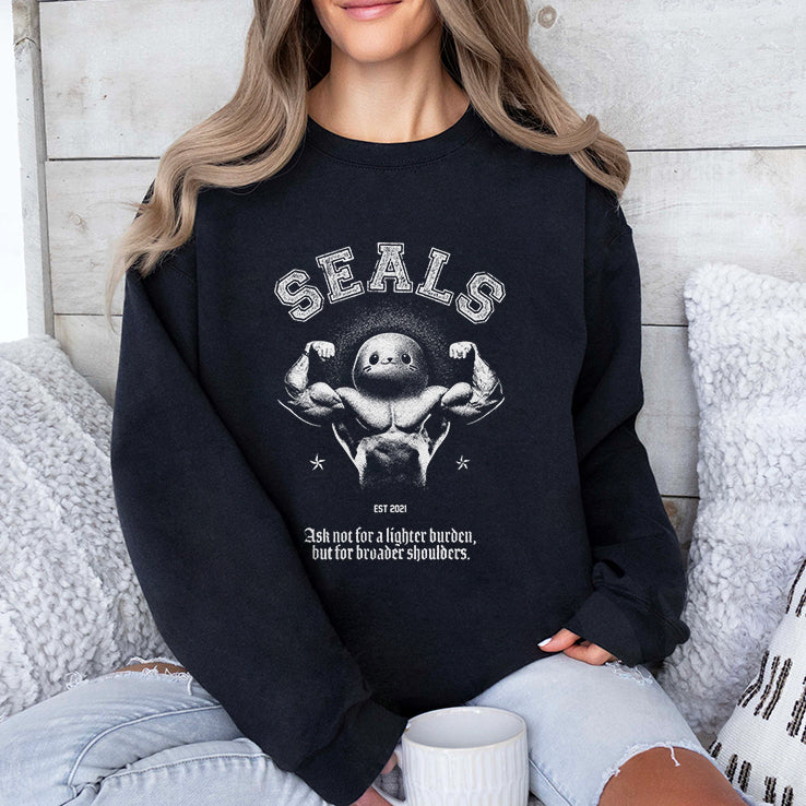 Seals Est 2021 Ask Not For A Lighter Burden But For Broader Shoulders Shirt