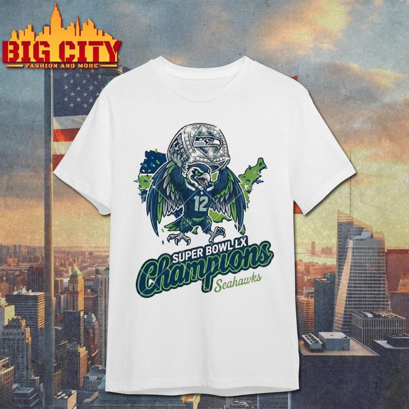 Seattle Football 2026 Champion Shirt