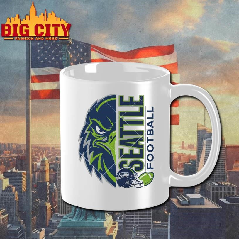 Seattle Football Hawk Mascot Shirt