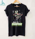 Seattle Football World Champions 12th Man Trio Cartoon Shirt