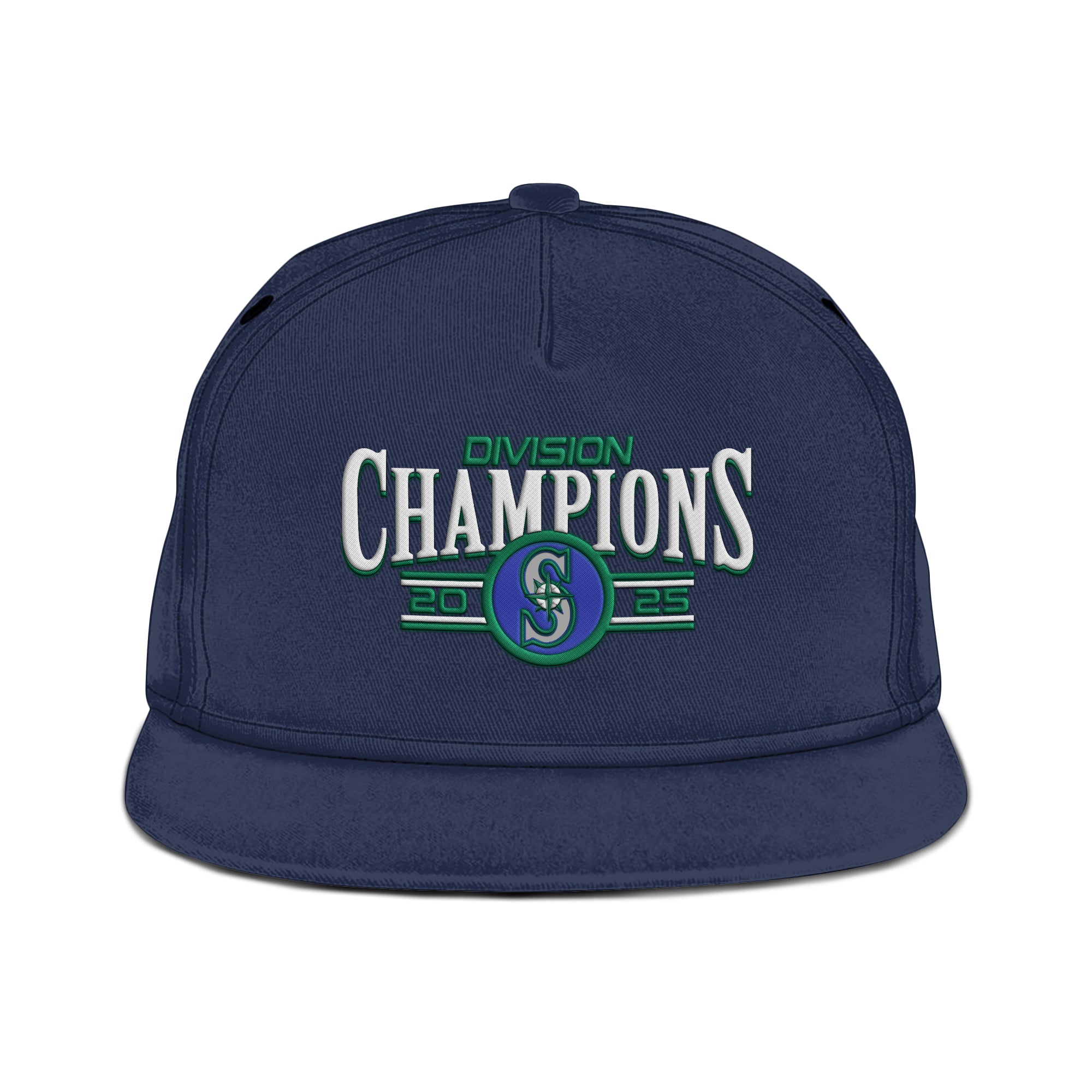 Seattle Mariners 2025 Division Champions Embroidered Snapback