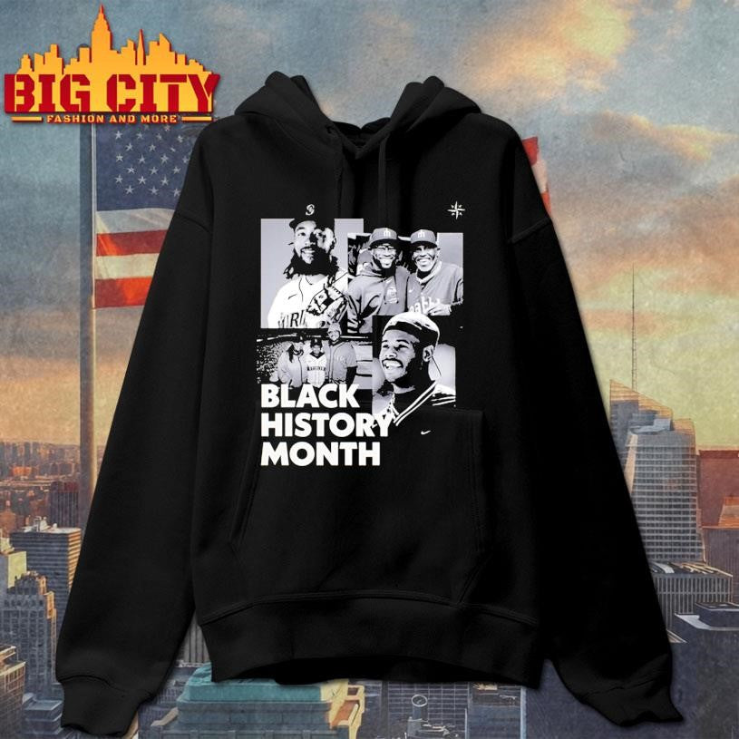 Seattle Mariners Ken Griffey Jr Black History Month Shirt