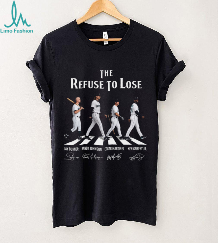 Seattle Mariners Refuse To Lose Baseball Team Iconic Stars Vintage Retro Fan Men Shirt