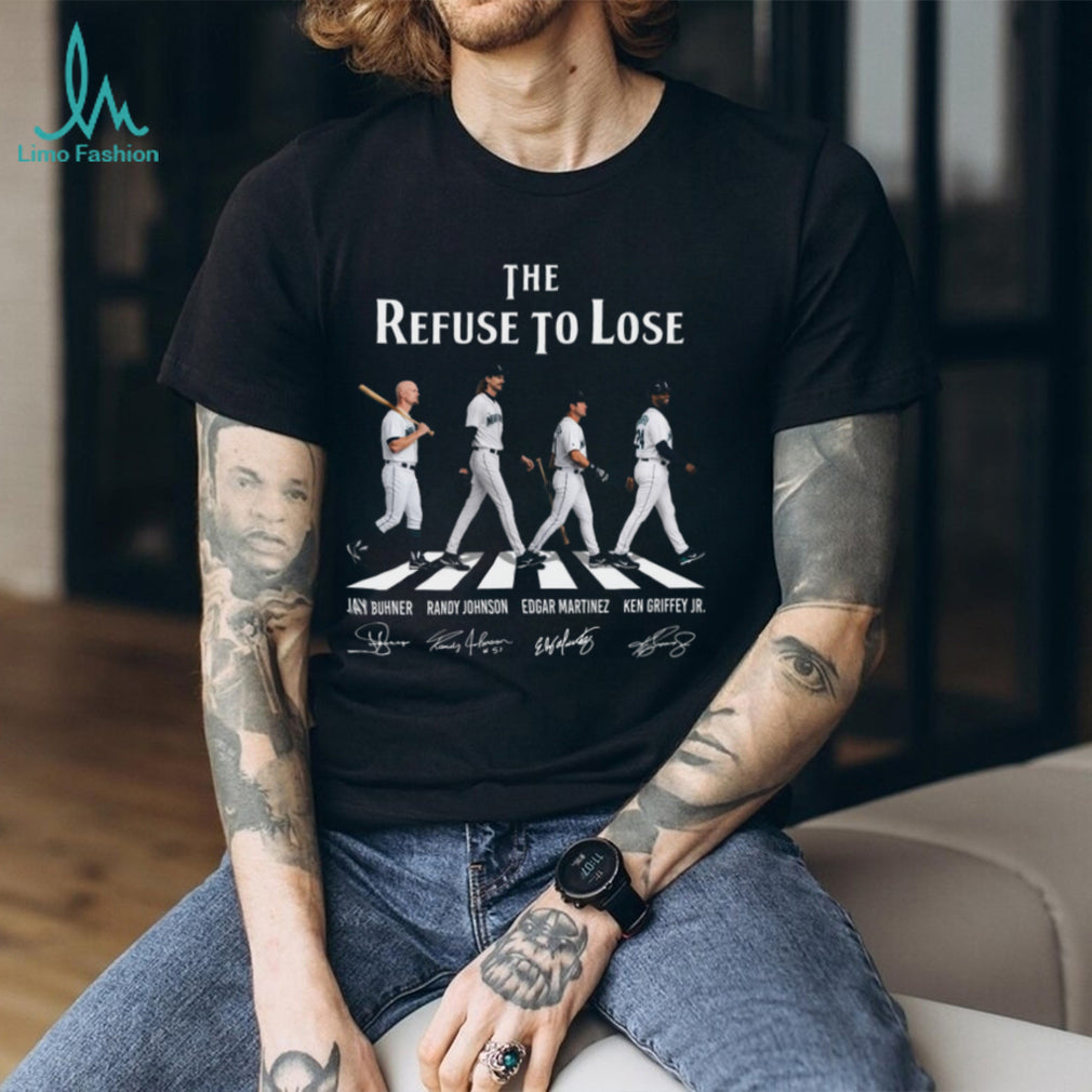 Seattle Mariners Refuse To Lose Baseball Team Iconic Stars Vintage Retro Fan Men Shirt