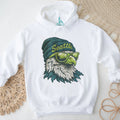 Seattle Osprey Eagle with Sunglasses and Beanie Vintage Style T Shirt