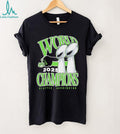 Seattle Washington World Champions 2025 Double Trophy Lime Green T Shirt