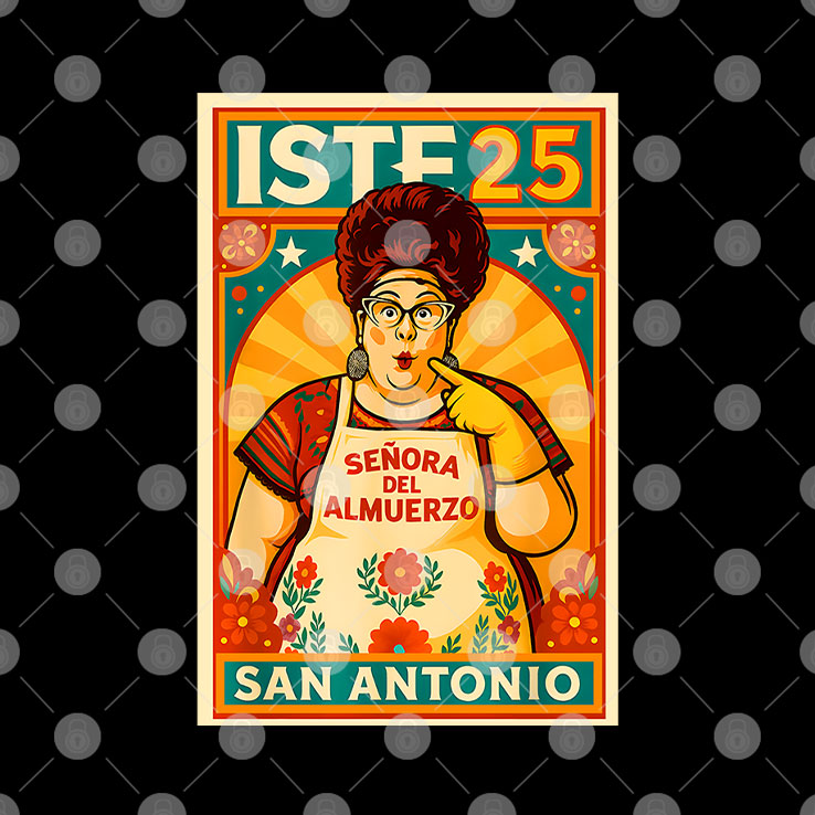 Señora Del Almuerzo San Antonio Edition T Shirt