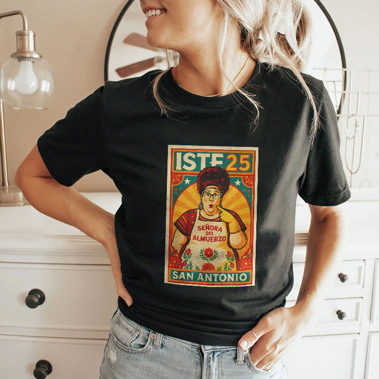 Señora Del Almuerzo San Antonio Edition T Shirt