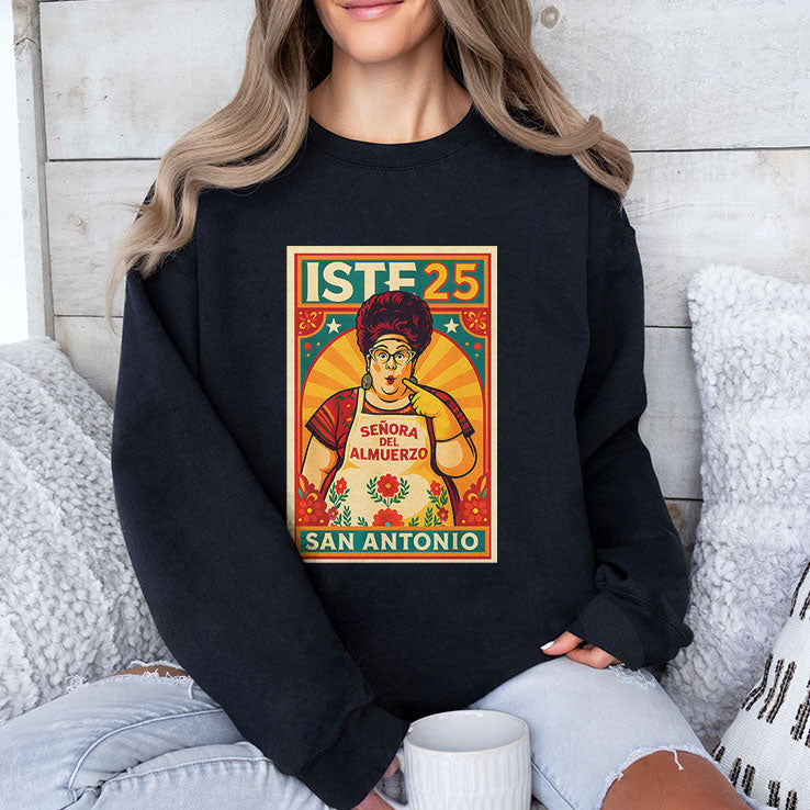 Señora Del Almuerzo San Antonio Edition T Shirt