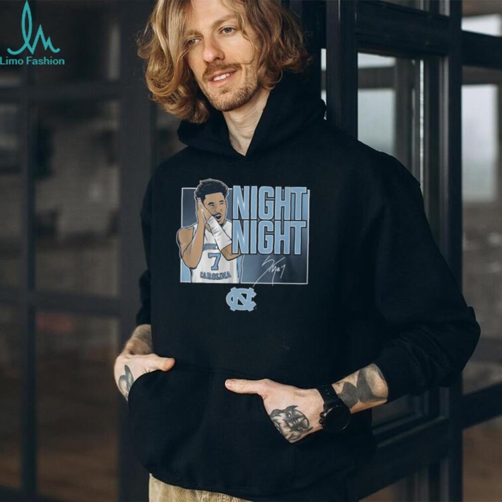 Seth Trimble Night Night North Carolina Tar Heels Basketball T Shirt