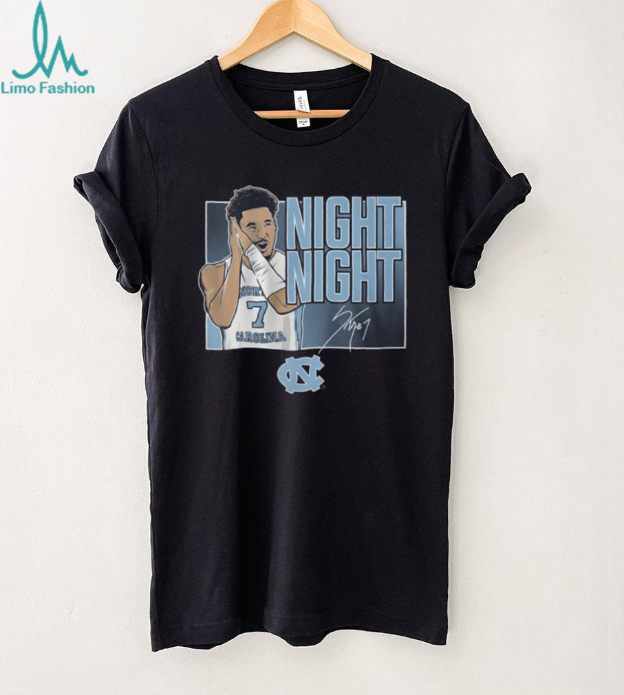 Seth Trimble Night Night North Carolina Tar Heels Basketball T Shirt