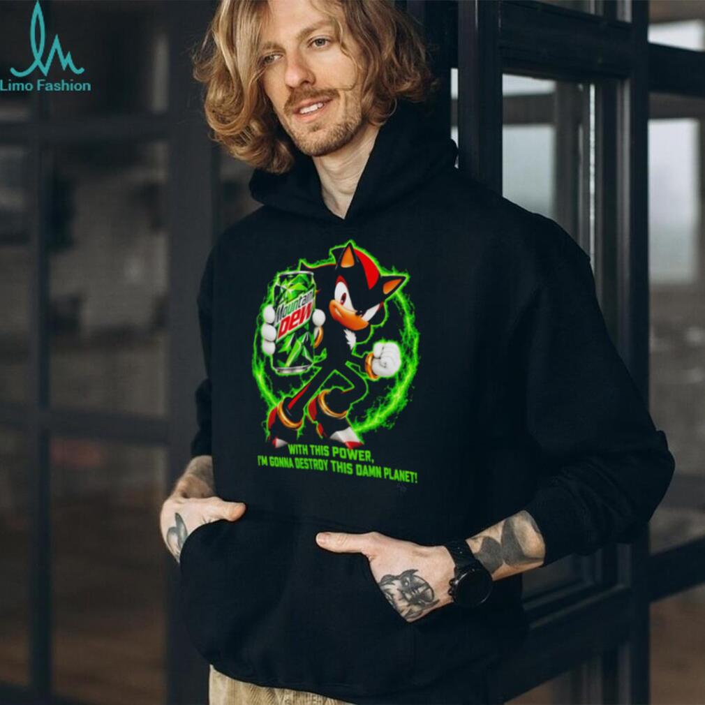 Shadow Mountain Dew Destroy This Damn Planet Gaming shirt