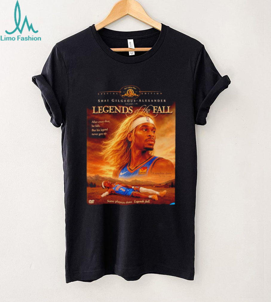 Shai Gilgeous Alexander OKC Thunder Legends of the Fall shirt