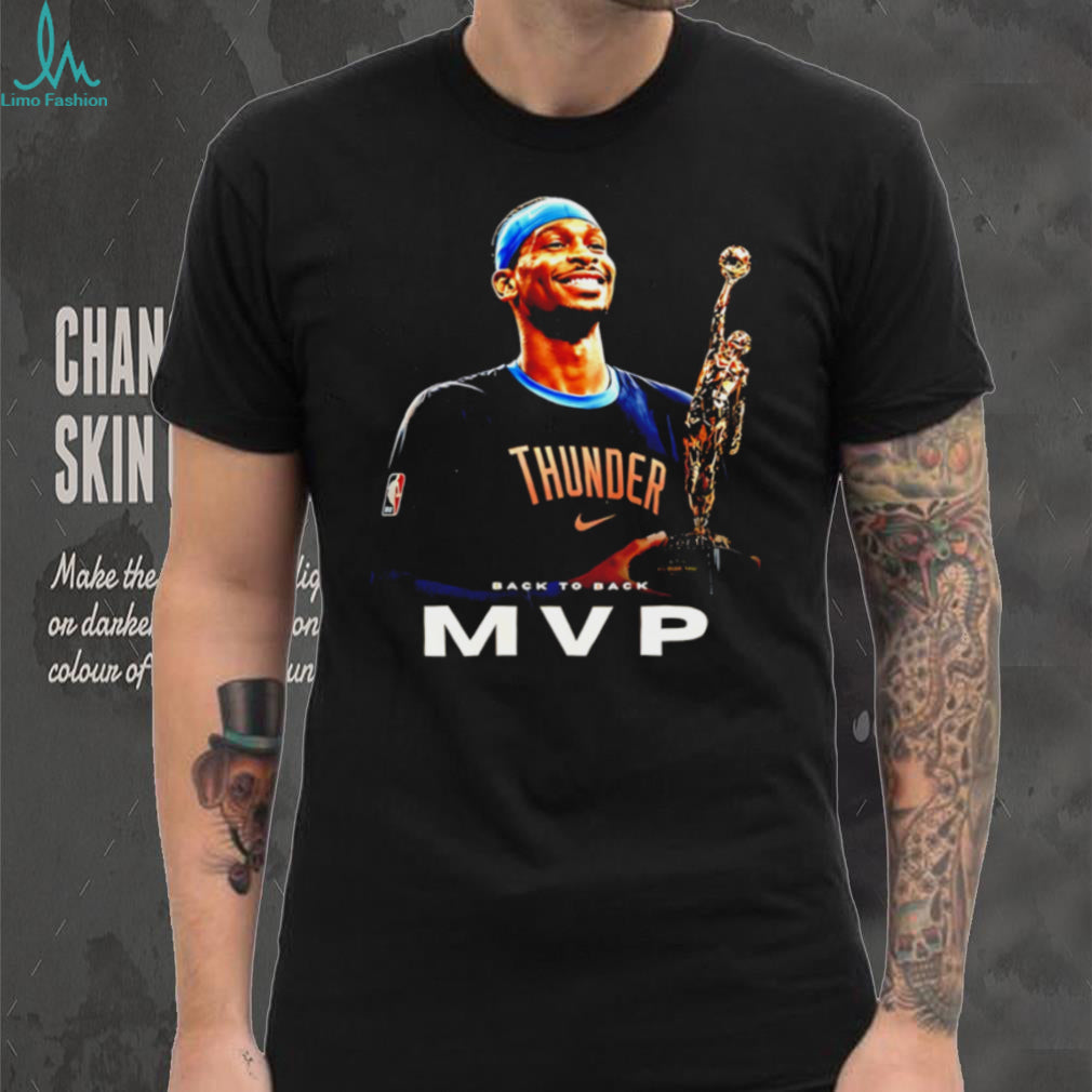 Shai Gilgeous Alexander Oklahoma City Thunder Mvp graphic shirt