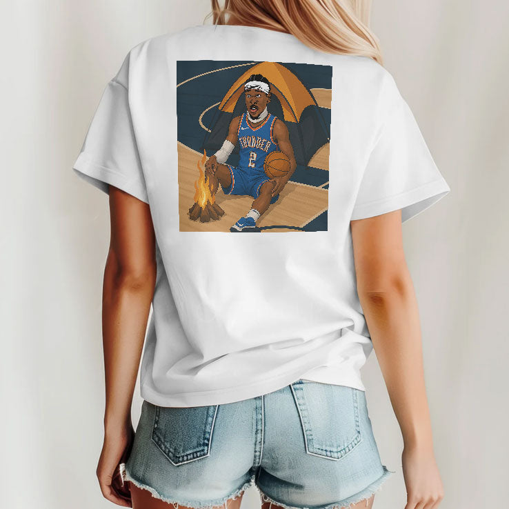 Shai Gilgeous-Alexander On Fire T Shirt