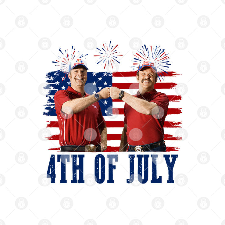 Shake And Bake And Freedom Talladega Nights 4th Of July T Shirt