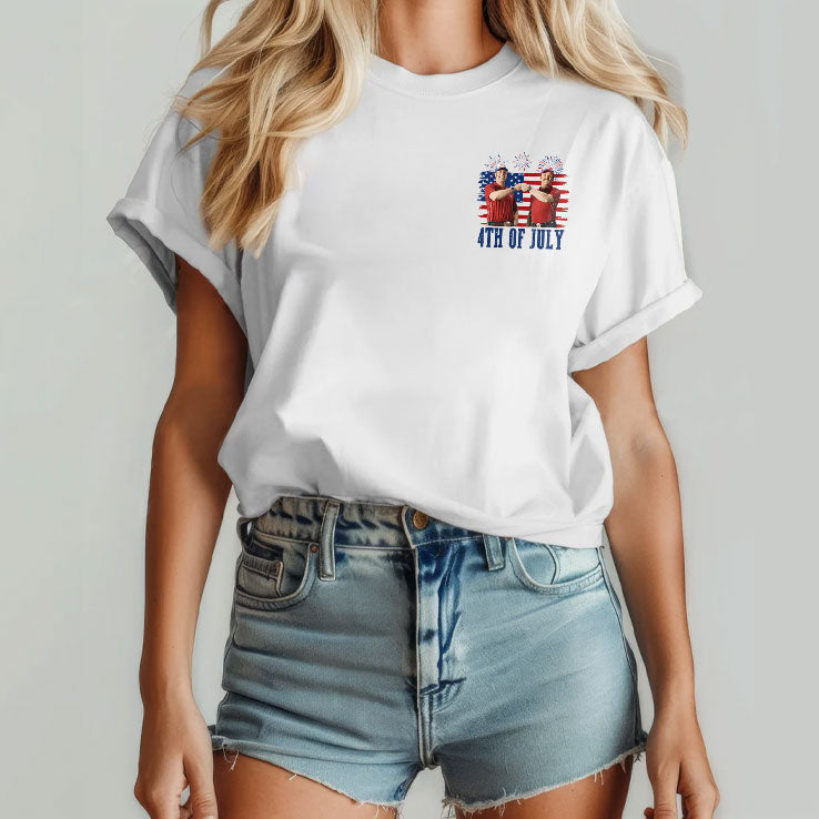 Shake And Bake And Freedom Talladega Nights 4th Of July T Shirt