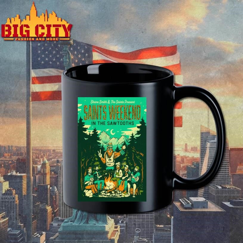 Shane Smith &amp; the Saints Saints Weekend in the Sawtooths 2026 Poster Shirt