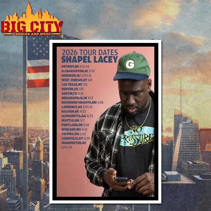 Shapel Lacey 2026 Tour Poster Shirt