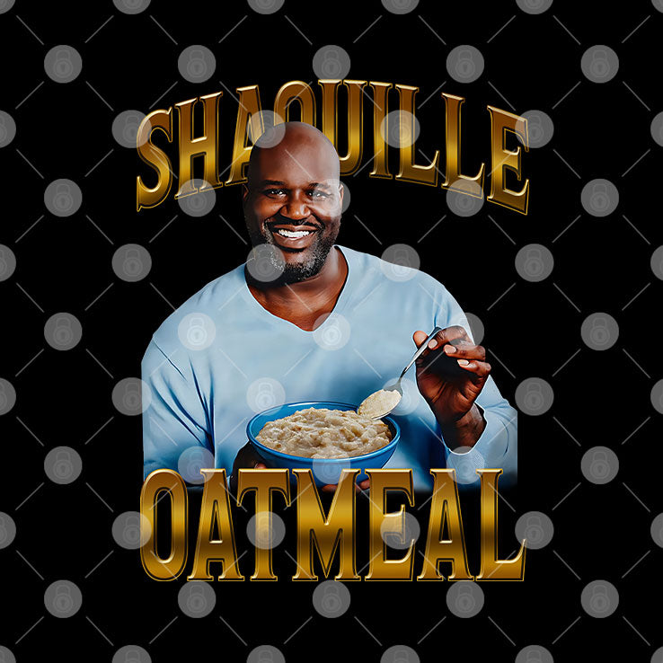 Shaquille O’Neal Shaquille Oatmeal T Shirt