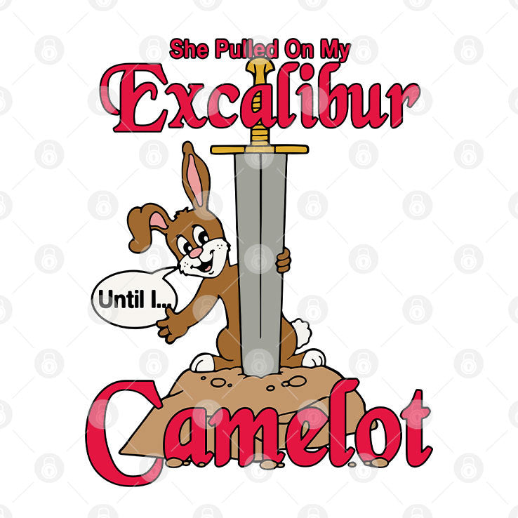 She Pulled On My Excalibur Until I Camelot Shirt