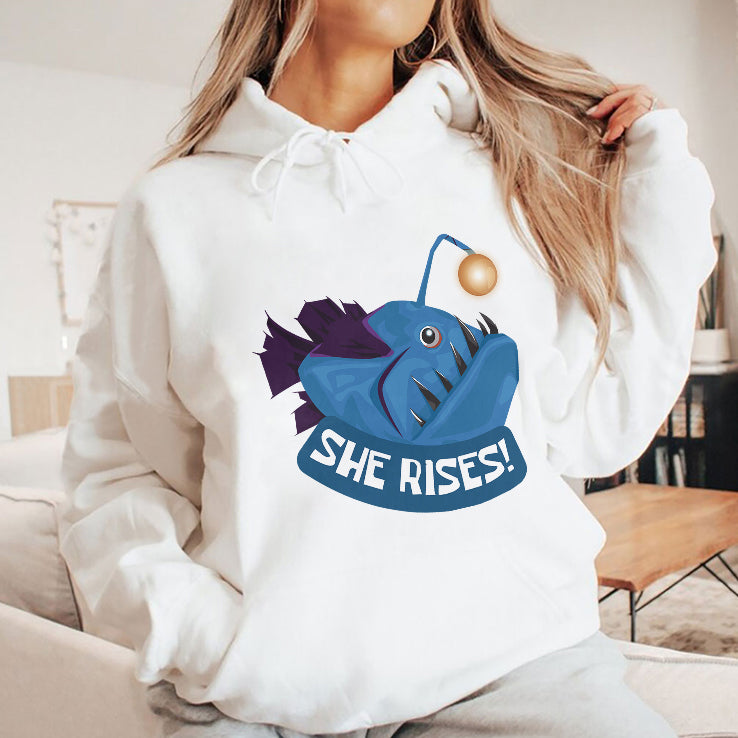 She Rises Anglerfish T Shirt
