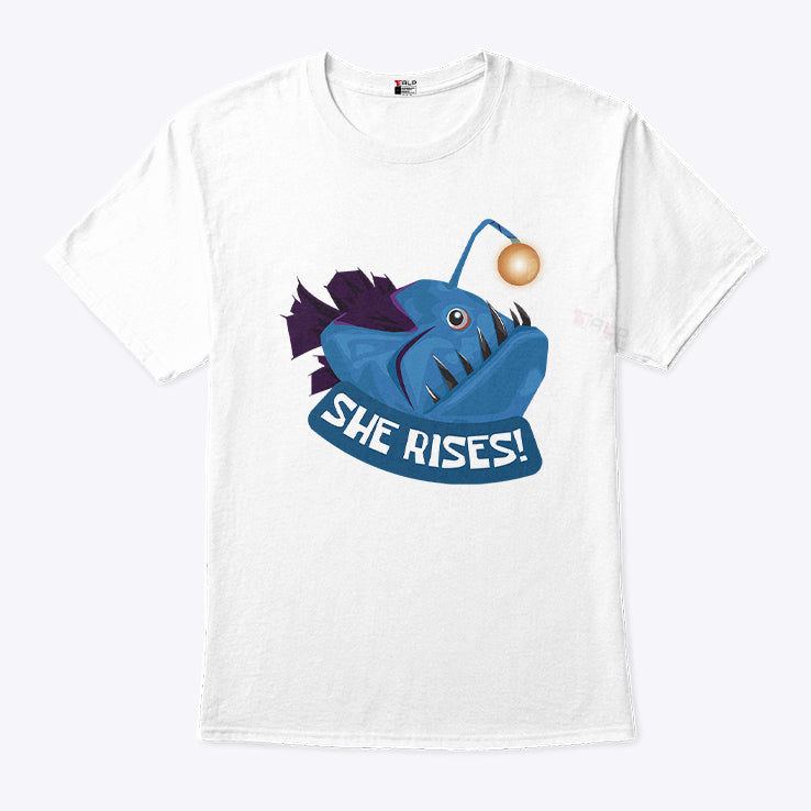 She Rises Anglerfish T Shirt